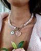 chokery Naszyjnik choker kryształ górski 2