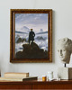 plakaty Caspar David Friedrich obraz, Wędrowiec nad Morzem Mgły   plakat 1
