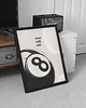plakaty Plakat motywacyjny - 8 ball - Veni Vidi Vici - Druk Pigmentowy 1