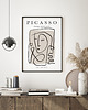 plakaty Plakat W stylu Picasso Twarz Kobiety 4