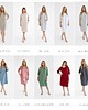 sukienki midi damskie Lniana Sukienka PEONY DUSTY  BLUE 7