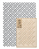 tapety i naklejki ścienne Powtarzalny szablon malarski / BASKET WEAVE 2
