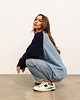 bluzki z długim rękawem damskie Longsleeve SEAN sky 2