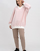 bluza bez kaptura damska Bluza ,,COMFORT" róż 1
