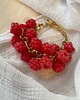 bransoletki złote Bransoletka maliny handmade 2