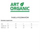 t-shirt damskie Koszulka organiczna z nadrukiem  Etniczna sowa 3