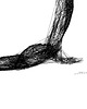 grafiki i ilustracje Minimalistyczna grafika z ramą nr 148 - joga 2