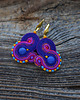 kolczyki soutache Małe i kolorowe kolczyki sutasz 1