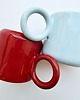 kubki Zestaw 2 kubków Red i Baby blue/300ml/ z serii Good Vibes CLLCTV 1