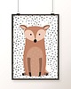 obrazy i plakaty do pokoju dziecięcego Zestaw plakatów / WOODLAND FRIENDS A4 1