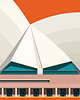 plakaty Sydney Opera House - plakat giclee art 3