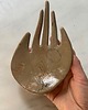 pojemniki na biżuterię Ceramiczna Łapka Dłoń Podstawka na Palo Santo Biżuterię Beżowa z Rysunkami 3