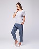 spodnie materiałowe damskie Spodnie jeansowe chinosy Jeremi Look 415 2