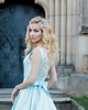 suknie ślubne Satynowa suknia ślubna z kokardą / KENDALL BLUE 3