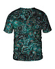 t-shirt damskie Damski T-shirt DR.CROW Green Texture 1