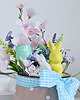 ozdoby wielkanocne Wielkanocny stroik z zającem 3