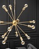 lampy wiszące Lampa wisząca Proxima złota łańcuch 85cm 2