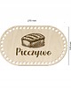 kuchnia - różne Baza drewniana do koszyczka Dno do szydełkowania OWALNA 16x27cm NA PIECZYWO 2