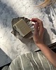 mydelniczki Ceramiczna Mydelniczka z Odpływem Muszelka Muszla Biała w Czarne Ciapki 4