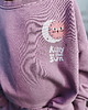 bluzy dla dziewczynki Bluza oversize Kitty Stars vintage lilac 6