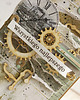 kartki scrapbooking Mechanical - męska kartka 1