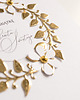 kartki scrapbooking Pamiątka Chrztu świętego z wiankiem 3