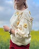 swetry damskie  Sweter w kwiaty 8