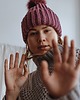 czapki damskie Wełniana czapka zimowa 100% merino z pomponem 2