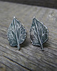 kolczyki wire wrapping "Listeczkowo" vol.II 4
