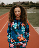 bluza z kapturem damska Damska Bluza z kapturem Colorful Flowers 2