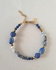 bransoletki z kamieni naturalnych Bransoletka BOHO z opalem dendrytowym, lapis lazuli, hematytem 2