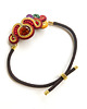 bransoletki soutache Elegancka sutaszowa bransoletka AMBER 2