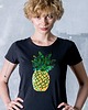 t-shirt damskie Koszulka z ananasem 2