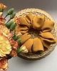 gumki do włosów Gumka scrunchie Mustard 3