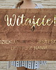 Ślub - inne Drewniana tablica z lustrzanym tekstem (personalizowana) 1