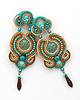 kolczyki soutache Lato w stylu boho 3