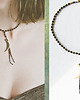 chokery KSIĘŻYCOWY choker z onyksem i spinelem 4