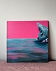 obrazy Obraz akrylowy Różowy klif 2