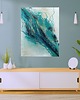 obrazy ŹRÓDŁO 70x90 cm Akryl na płótnie Duży obraz Abstrakcja do salonu 4
