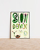 plakaty Plakat  SLOW DOWN grafika ślimak BALANS PRACA ilustracja do domu 5