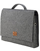torby na ramię Duża Torba Na Laptopa 15'6" - teczka szara 2