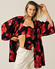 bluzki kimonowe damskie Kimono HIRO - kwiaty 5