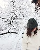 czapki damskie Czapka  beanie wełna peruwiańska alpaka zieleń 2