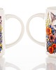 kubki i filiżanki Komplet 4 kubków na stojaku 21x27x10 cm MEOW  350 ml 1