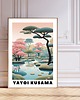 grafiki i ilustracje PLAKAT dekoracyjny Japonia Yayoi Kusama,  pastelowa ilustracja 1