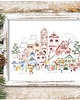 grafiki i ilustracje PLAKAT zimowy świateczny Boże Narodzenie dekoracja 1