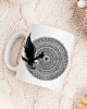 kubki Kubek z mandalą "Mandala nr 16, Orzeł" 2