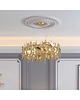 lampy wiszące Lampa Wisząca Lampa ze Stali Nierdzewnej De Oro 60 cm 1
