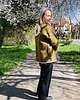 marynarki damskie Kimono wełna bawełna patchorkowe oko z frędzlami na plecach. 1