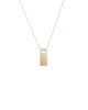 wisiory MONOLITH long / gold necklace 1